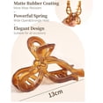 thumbnail image 5 of 6 PCS Bow Hair Clips Bow Claw Clip for Women Nonslip Large Hair Claw Clips for Thin and Thick Hair Strong Hold Hair Bows, 5 of 10