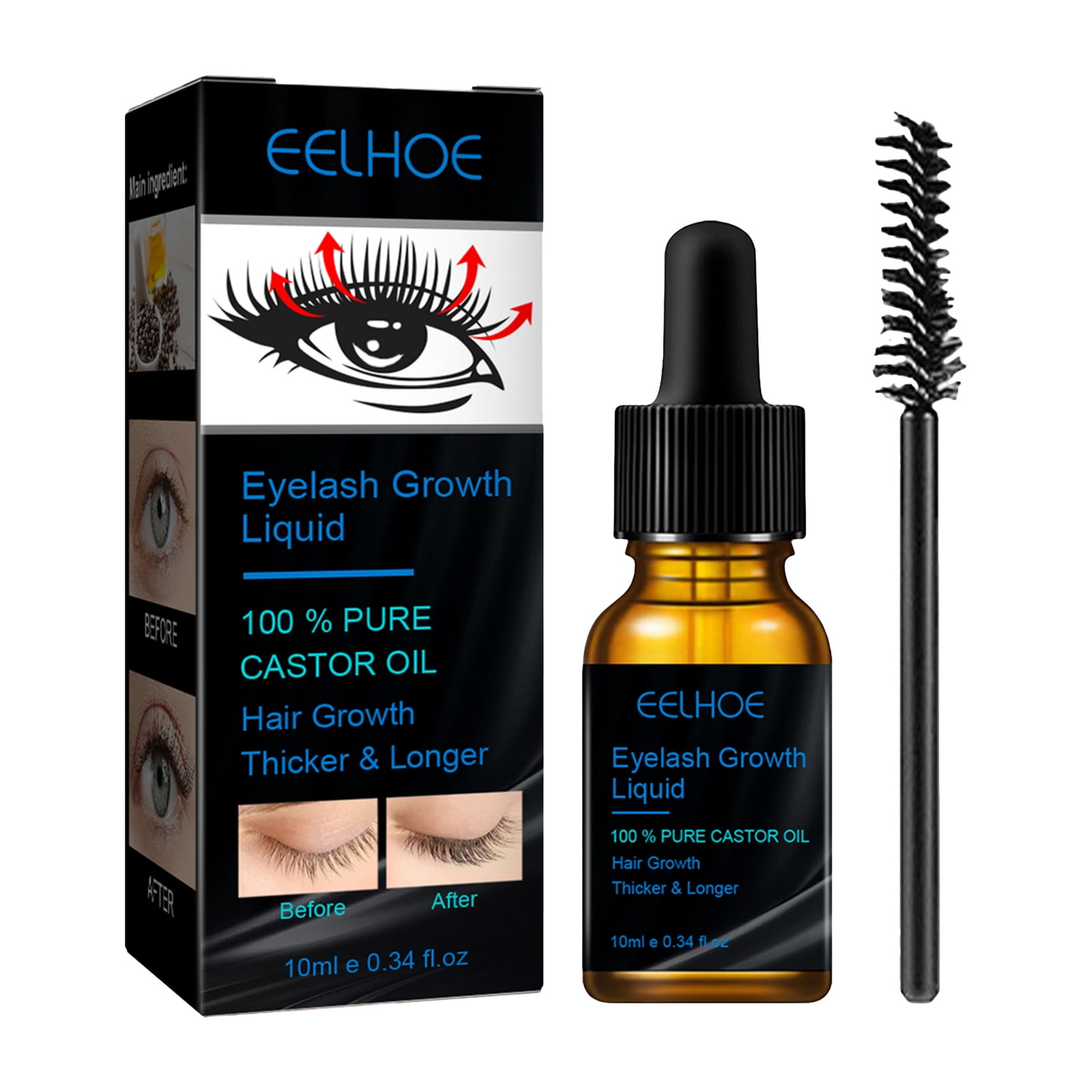 Eyelash Growth Castor Oil Lash Growth Oil Eyelash Primer Castor Oil Eyelash Lash Boost to