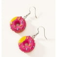 thumbnail image 4 of Lovely Resin Fruit Earrings, Cute Banana Strawberry Honey Peach Watermelon Avocado Imitation Food Dangle Earrings, 4 of 10