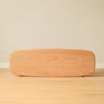 thumbnail image 3 of Center table Low Table 100% solid wood Top plate Desk Coffee table Width 120 x Depth 40 x Height 42 cm Study desk Work from home Easy to assemble Natural wood with storage shelf Natural writing desk, 3 of 10