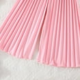 thumbnail image 4 of JIAYUE Girls Outfit Set Stylish Vest With Wide Leg Pleated Pants Fashionable Two Piece For Toddler And Kid Lovely Children Clothes Sets, 4 of 8