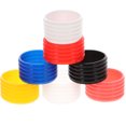 thumbnail image 1 of TEHAUX 7Pcs Professional Tennis Racket Silicone Grip Bands Moisture Resistant Racket Accessories, 1 of 6