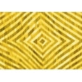thumbnail image 1 of Ahgly Company Indoor Rectangle Southwestern Yellow Country Area Rugs, 4' x 6', 1 of 4