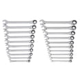 thumbnail image 1 of Llave combinada de trinquete GEARWRENCH 20 piezas SAE y métrica, 1 of 9