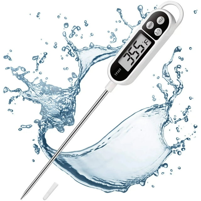 Food Thermometer, Digital Instant Read Meat Thermometer for Grilling BBQ, Kitchen Cooking, Baking, Liquids