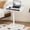 White, variant on PinkSheep Small Side Table End Table Accent Table Tray Table Mini Table Little Table for Living Room Small Spaces, Black, Height Adjustable
