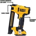thumbnail image 6 of DEWALT DCN701D1 Cable Stapler Kit, Battery Included, 20 V, 2 Ah, 1 in W Crown, 6 of 13