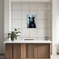 thumbnail image 5 of ZHONGYUTONG Bear Bathroom Wall Art Animal with Paper Canvas Painting Funny Wilderness Bear Prints for Bathroom Decor Waterproof Restroom Decorations for Cabin Home Framed (12.00" x 18.00"), 5 of 5