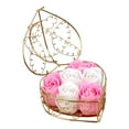 thumbnail image 2 of Cesta de hierro con rosas de jabón, caja de regalo para Tanabata, regalo de San Valentín, flor eterna, regalo creativo para bodas, pétalos., 2 of 4