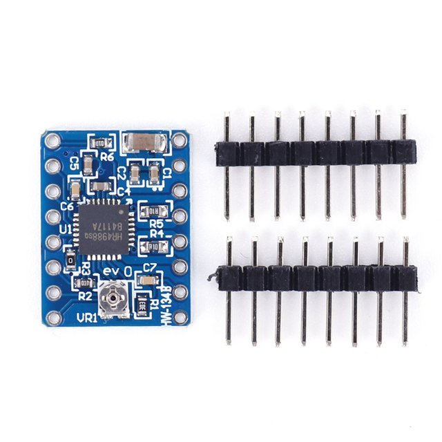 【HW-134B】 Impresora 3D con controlador paso a paso A4988 con cabezal clavija disipador calor (azul)