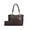 HM Chocolate, variant on Allison Women's Tote Bag and Wallet Set, Vegan Leather Handbag Purse For Travel and Work By Mia K. -, Mustard