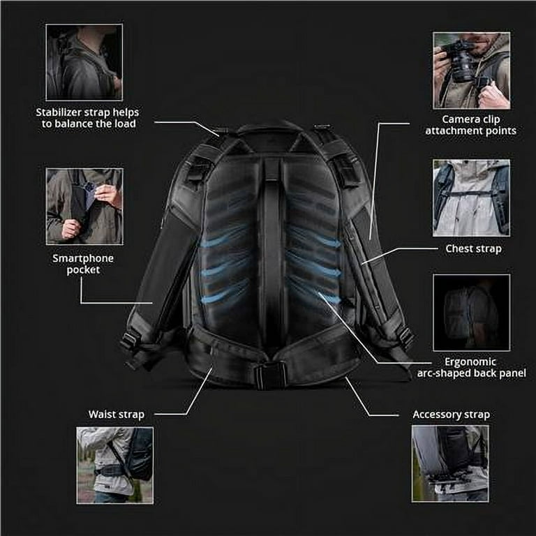 PGYTECH OneMo 2 35L Expandable Backpack with Shoulder Bag PGYTECH OneMo 2 35L Expandable Backpack with Shoulder Bag