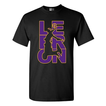 - Beach Open Lebron Fan Wear 23 Los Angeles LA Basketball DT Adult T-Shirt Tee