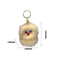 thumbnail image 4 of TTJ Cute Bag Charms Women Birthday Gift Ideas 1 PC Cute Little Owl Car Keychain Pendant High Grade Plush Schoolbag Pendant Birthday Gift To Give You A Different Experience, 4 of 9