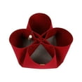 thumbnail image 3 of Túnel de fieltro para gatos Yuyangstore casa plegable Rojo, 3 of 8