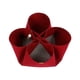 thumbnail image 3 of Alfombra túnel para gatos, cama túnel plegable, casa para gatos, juguetes para gatos, alfombra de juego para gatos DIY Rojo, 3 of 9