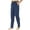 Plaid Bleu, variante sur LANBAOSI Pantalon de Pyjama en Flanelle pour Homme Coton Super Doux Tissé Pantalon de Pyjama à Carreaux pour Homme Pantalon de Sommeil Taille Élastique Bas de Détente Taille Medium