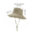thumbnail image 5 of Outdoor Men's Sun Hat, Wide Brim Foldable Hat UPF 50+, 5 of 9