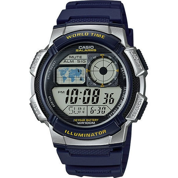 casio 5 alarms world time 3157