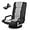 Gray, variant on S AFSTAR Floor Gaming Chair, Swivel Foldable Chair with Armrest & 6-Position Adjustable Backrest, Folding Rocker for TV Reading & Home Office (Gray)