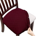 thumbnail image 3 of Funda para silla Yotijar Protectores de asiento Fundas de cojines antipolvo extraíbles para fiestas Rojo, 3 of 10