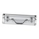 thumbnail image 1 of Caja de herramientas de aleación de aluminio, maletín portátil ligero de mano con espuma L y Plata, 1 of 9