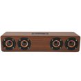 thumbnail image 1 of Wood  Speaker, Multi Format Wireless Speaker Surround Sound  For PC For Cellphone Brown Wood Grain, 1 of 8