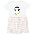 thumbnail image 3 of Inktastic Penguin Girls Toddler Dress, 3 of 5