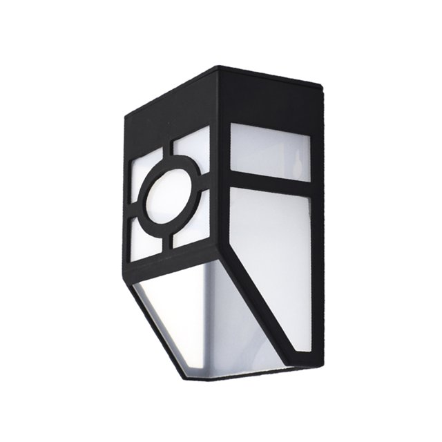 Lámpara de pared con energía solar Luz solar resistente al yeacher Lámpara al aire libre