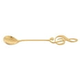 thumbnail image 1 of De Café De Acero Inoxidable, Para r De Café Y De Bebida De Leche, Accesorios De Cocina, Accesorios Para Té / Postre / Be Oro Macarena Cuchara de café de acero inoxidable, 1 of 8