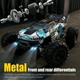 thumbnail image 4 of Rc RC Car 1:16 Scale 70km/h High Speed 4WD 2.4G Remote Control Off Road Car With LED Headlight, 4 of 7
