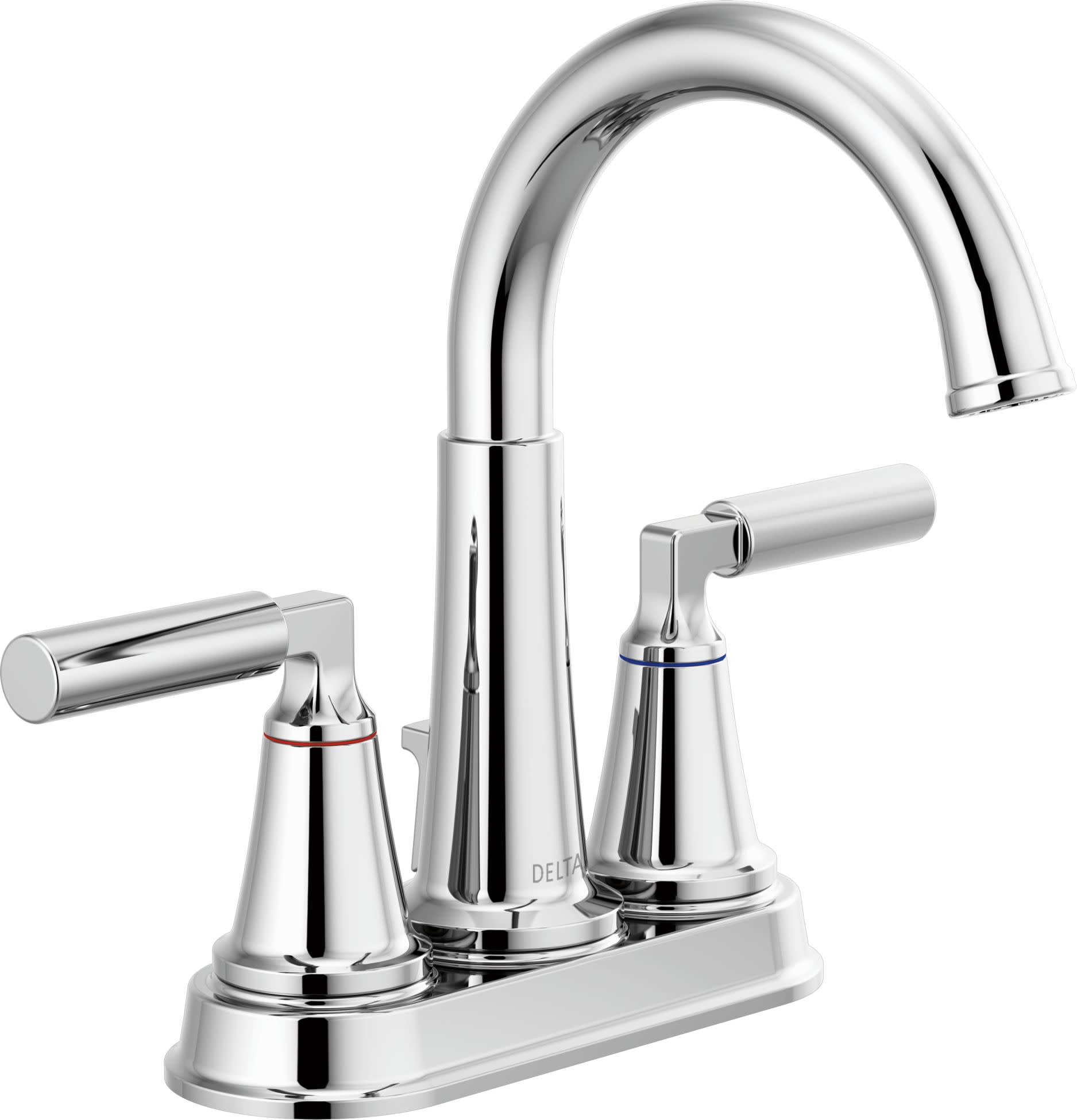 Delta 2548LfMpu Bowery 1.2 GPM Centerset Bathroom Faucet Chrome