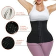 thumbnail image 4 of Lilvigor 2022 New Style Waist Trainer for Women Lower Belly Fat, Underbust Corsets Waist Cincher for Tummy Control, Girdle Plus Size Body Shaper, 4 of 7