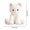 thumbnail image 3 of Cthrlog Stuffed Animal Plushies Weighted Bedtime Soft Plush Toy Cute Realistic Cat, Gifts for Kids Girls Toddlers, Birthday Christmas, 3 of 6