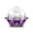 Purple, variant on ChristmasElite Gourmet Easy Capacity Soft, Medium, Hard-Boiled Cooker Poacher, Scrambled, Omelet Maker With Auto Shut-Off And Buzzer,