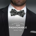thumbnail image 3 of LAICAIW Rhinestone Bow Ties for Men-Pre Tied Sequin Bowties with Adjustable Length-Huge Variety Colors Available, 3 of 6