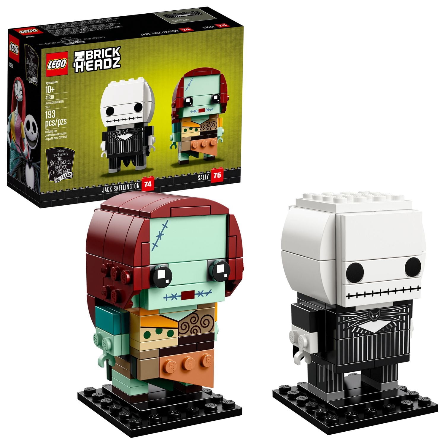 LEGO Brickheadz - Jack Skellington & Sally (41630) - Walmart.ca