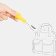 thumbnail image 4 of 2 piezas de cucharas de alimentación, cubiertos, cucharas de aprendizaje para niños, utensilios de alimentación para bebés, utensilios para bebés, cucharas de entrenamiento para bebés, bebés pequeños, 4 of 6