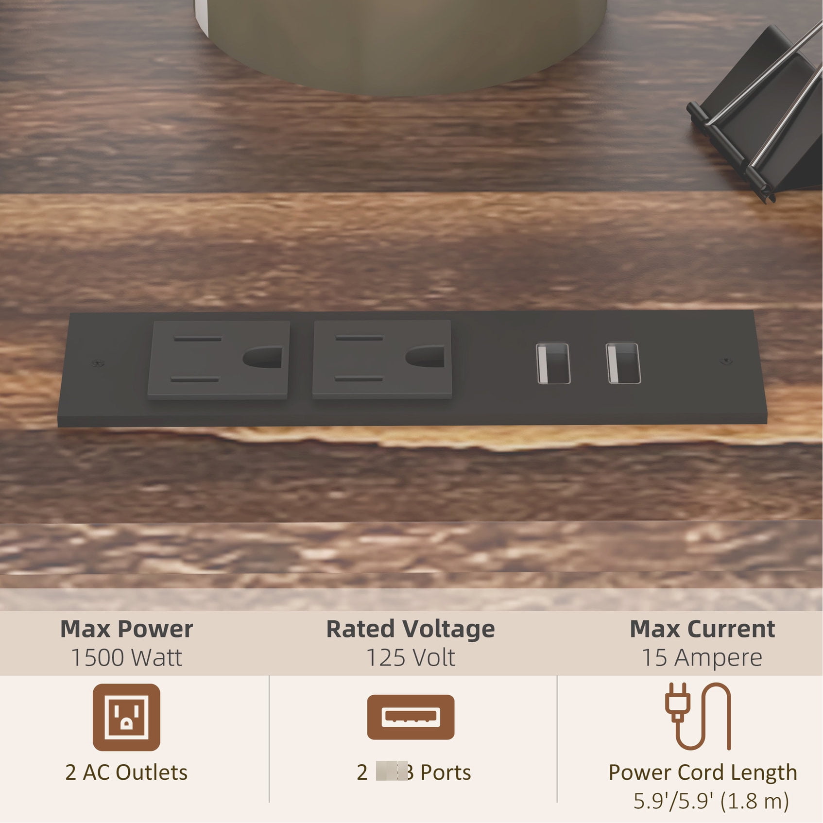 Rustic Style & Cable Management - Add Industrial Charm to Your Space While Keeping Cables Neat