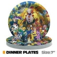 thumbnail image 6 of Digimon Monster Birthday Supplies Plates Decorations Decor Backdrop Banner Cake Topper Fans, 6 of 6