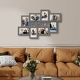 thumbnail image 3 of Holaura 2 Pack Family 8 Opening Picture Frames Collage Wall Decor for 4x6 Pictures Ashes, 3 of 7