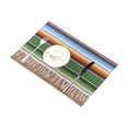 thumbnail image 3 of MKHERT Funny Mexican Blanket Rug Design With Boho Stripes Placemats Table Mats for Dining Room Kitchen Table Decoration 12x18 inch,Set of 4, 3 of 4