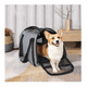 thumbnail image 5 of Mochila Transportadora Mascotas Bolsa Portátil Plegable Gris, 5 of 5