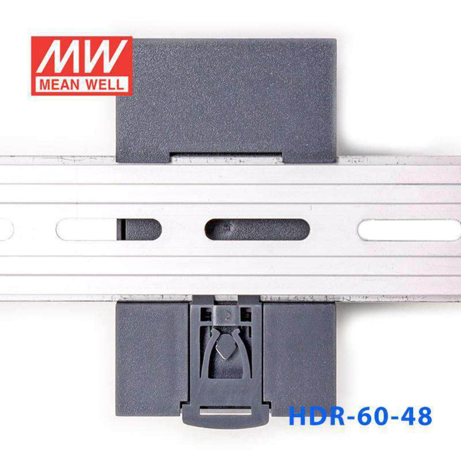 Mean Well HDR-60-48 Ultra Slim Step Shape Power Supply 60W 48V - DIN Rail