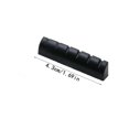 thumbnail image 2 of Musician Essentials Plastic Guitar Nut for Folk Acoustic Electric Guitars 43x6x8.3-7.4mm Durable Replacement Accessory Home Studio, 2 of 2