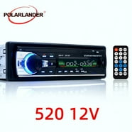 PYLE PLR14MPF - In-Dash AM/FM-MPX MP3 Shaft Style Dual Knob Radio w/USB ...
