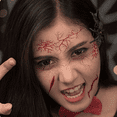 thumbnail image 4 of Halloween Face Neck Hands Arm Tattoos for Adults Face Tattoo for Halloween Party Favor Supplies Levamdar CPB-CJZ61-4, 4 of 5