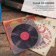 thumbnail image 1 of KONTONTY Lot de 50 Porte-Disques Vinyle Transparent Rangement OPP pour Collectionneurs, 1 of 8