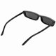 thumbnail image 2 of 20X Gafas de Sol Rectangulares Vintage Gafas de Sol de Pequeno para Mujer Gafas Retro S17072 Negro Negro, 2 of 4