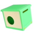 thumbnail image 3 of Cat House para al aire libre Cats Stars Shelter Suministros para mascotas Cama de gato impermeable al aire libre beige, 3 of 8